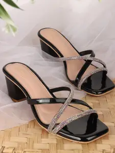 Denill Women Block Open Back Sandals