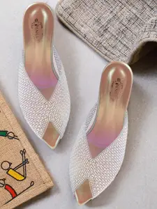 Denill Ethnic Kitten Sandals