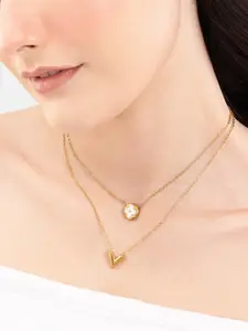 DressBerry Layered Chain with Non-Detachable Pendant