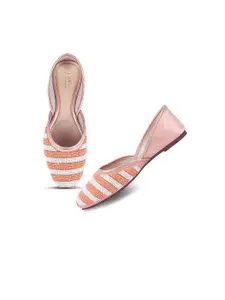 JM Looks Girls Ethnic Mojaris Flats