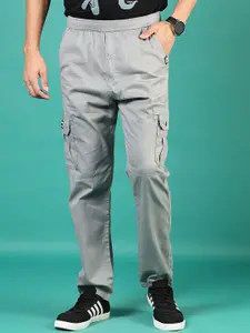 V-Mart Men Mid-Rise Joggers Trousers