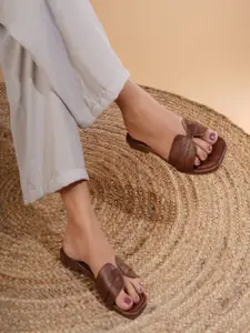 SKOLL Women Open Toe Flats