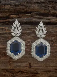 Kushal's Fashion Jewellery Gold Plated Zircon Embellished Bridal Dome  Jhumkas Earrings