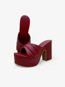 MONAQI Women Block Heels Sandals