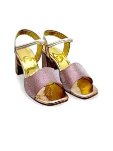 MONAQI Embellished Block Sandals