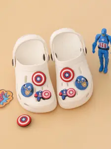 Yellow Bee Boys Self Design Clogs