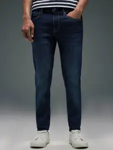 Flying Machine Men Super Skinny Fit Low-Rise Light Fade Stretchable Jeans