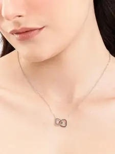 DressBerry Heart Shaped Pendant Chain