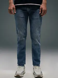 Flying Machine Men Skinny Fit Low-Rise Light Fade Stretchable Jeans