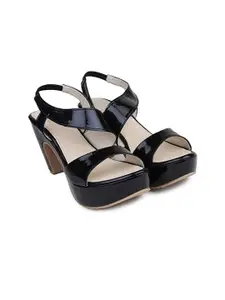 MONAQI Women Platform Heel Sandals