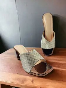 FABBMATE Women  Embellished Party Block Heels