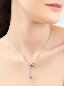 DressBerry Round Shaped Pendant Chain