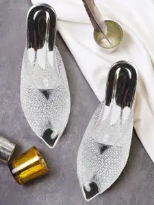 Denill Women Kitten Heel Peep Toes