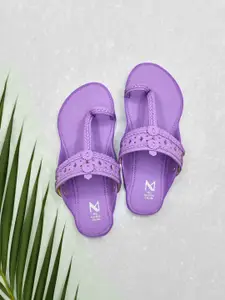 THE MADRAS TRUNK Women One Toe Flats