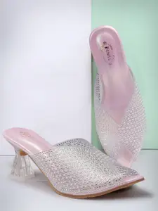 Denill Ethnic Kitten Sandals