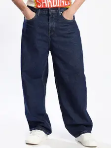 Bene Kleed Men High-Rise Clean Look Flared Jeans - Baggy
