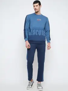 Duke Men Printed Round Neck Tracksuit