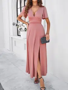 The Roadster Lifestyle Co Women Fit and Flare Maxi Dress