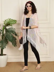 Fbella Floral Printed Shrug