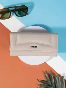 Mochi Women Textured Three Fold Wallet