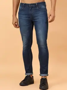 R.Code by The Roadster Life Co. Men Micheal Slim Fit Light Fade Stretchable Jeans