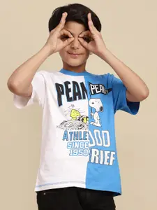 Kids Ville Peanuts Printed Pure Cotton T-Shirt