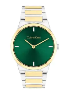 Calvin Klein Women Dial & Stainless Steel Bracelet Style Straps Analogue Watch 25100087