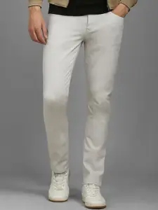 Louis Philippe Jeans Men Slim Fit Slash Knee Jeans