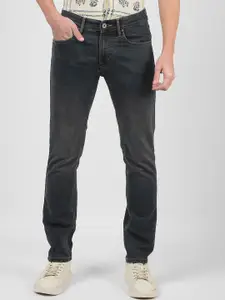 Numero Uno Men Skinny Fit Low-Rise Light Fade Stretchable Jeans