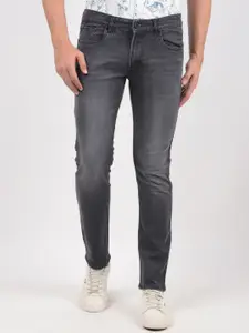 Numero Uno Men Skinny Fit Low-Rise Light Fade Stretchable Jeans