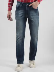 Numero Uno Men Slim Fit Mid-Rise Heavy Fade Stretchable Jeans