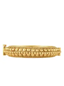 Peora Gold-Plated Openable Kada Bangle
