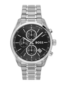 BOSS Men Dial & Stainless Steel Bracelet Style Straps Analogue Watch 1514251