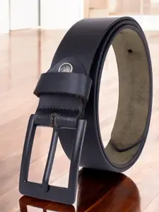 LOOPA Men Textured Leather Formal Belt