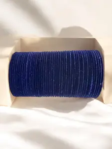 FEMMIBELLA Set Of 36 Velvet Bangles