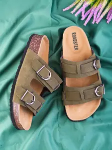 The Roadster Lifestyle Co. Women Open Toe Lightweight Flats