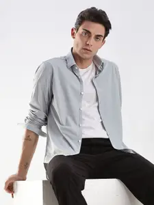 Calvin Klein Jeans Cotton Slim Fit Opaque Casual Shirt