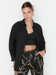 Trendyol Women Opaque Cotton Casual Shirt