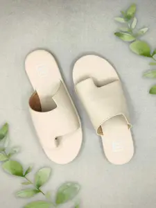 POSTCARD Women One Toe Flats