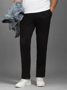 Louis Philippe Men Pleated Trousers