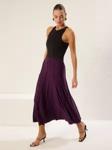 Trendyol Women Knitted Flared Midi Skirt