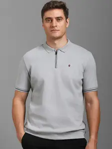 Louis Philippe Sport Men Polo Collar Slim Fit T-shirt