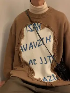 StyleCast Men Typography Printed Pullover