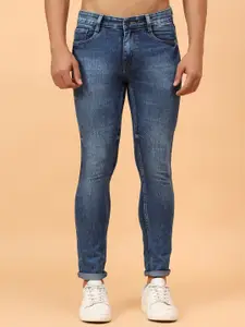 R.Code by The Roadster Life Co. Men Micheal Slim Fit Heavy Fade Stretchable Jeans