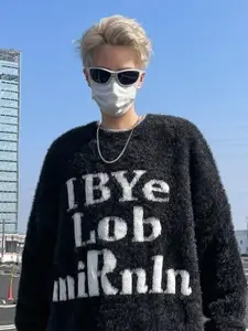 StyleCast Men Typography Printed Pullover