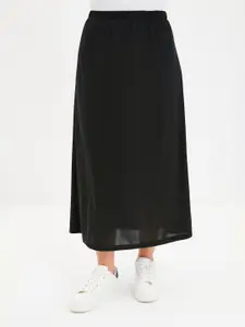 Trendyol Women Slip-On A-Line Midi Skirt