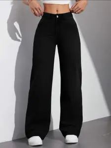 Aadvi Fashion Women Jean Straight Fit High-Rise Stretchable Jeans