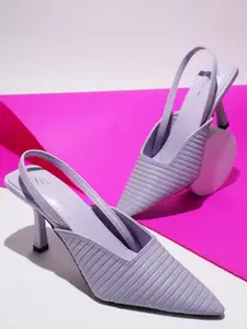 Try Me Women Slim Heeled Pointed Toe Sandals