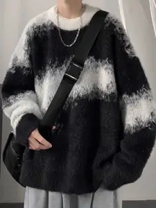 StyleCast Men Striped Pullover