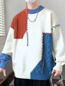 StyleCast Men Cable Knit Pullover